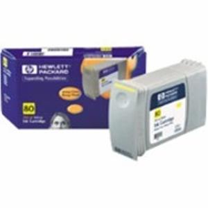 ΓΝΗΣΙΟ ΜΕΛΑΝΙ HEWLETT PACKARD NO 80 YELLOW ΜΕ OEM: C4848A