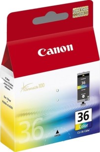 ΓΝΗΣΙΟ ΜΕΛΑΝΙ CANON ΕΓΧΡΩΜΟ (COLOR) ΜΕ OEM: CLI-36