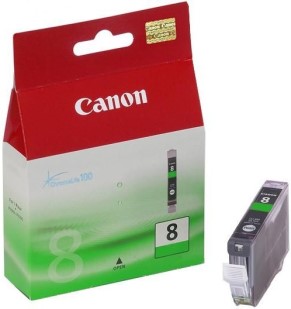 ΓΝΗΣΙΟ ΜΕΛΑΝΙ CANON ΠΡΑΣΙΝΟ (GREEN) ΜΕ OEM: CLI-8G