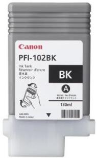 ΓΝΗΣΙΟ ΜΕΛΑΝΙ CANON ΜΑΥΡΟ (BLACK) ΜΕ OEM: PFI-102 BK