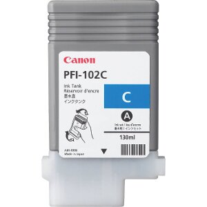 ΓΝΗΣΙΟ ΜΕΛΑΝΙ CANON ΚΥΑΝΟ (CYAN) ΜΕ OEM: PFI-102 C