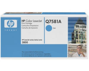 ΓΝΗΣΙΟ HEWLETT PACKARD CYAN PRINT CARTRIDGE ΜΕ COLORSPHERE TONER ΜΕ OEM: Q7581A