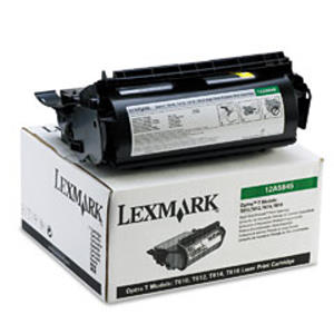 ΓΝΗΣΙΟ TONER LEXMARK ΜΑΥΡΟ (BLACK) ΥΨΗΛΗΣ ΑΠΟΔΟΣΗΣ ΜΕ OEM: 12A5845