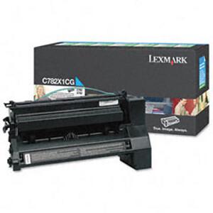 ΓΝΗΣΙΟ TONER LEXMARK ΚΥΑΝΟ ΜΕΓΑΛΗΣ ΧΩΡΗΤΙΚΟΤΗΤΑΣ (CYAN) ΜΕ OEM: C782X1CG