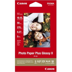 ΓΝΗΣΙΟ PHOTO PAPER PLUS CANON GLOSS 10 X 15 (A6) 50 ΦΥΛΛΑ ΜΕ OEM : PP-201