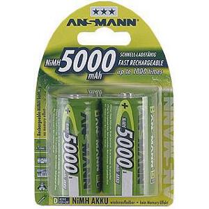 ΜΠΑΤΑΡΙΑ ANSMANN RECHARGEABLE NIMH D 5000MAH 2 ΤΕΜ.