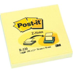 3M POST-IT R330 Z-NOTES YELLOW 76 X 76 MM 100 ΦΥΛΛΑ