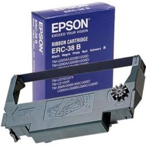 ΓΝΗΣΙΑ ΜΕΛΑΝΟΤΑΙΝΙΑ EPSON ΜΑΥΡΗ ME ΟΕΜ : ERC-38