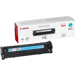 ΓΝΗΣΙΟ TONER CANON ΚΥΑΝΟ (CYAN) ME ΟΕΜ: CARTRIDGE 716 C