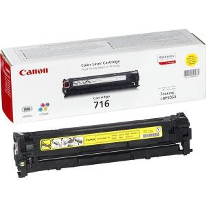 ΓΝΗΣΙΟ TONER CANON ΚΙΤΡΙΝΟ (YELLOW) ME ΟΕΜ: CARTRIDGE 716 Y