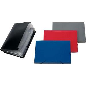 ΝΤΟΣΙΕ ΣΟΥΠΛ PP BLACK RED 10 ΦΥΛΛΩΝ ΜΕ ΕΞΩΤΕΡΙΚΗ ΖΕΛΑΤΙΝΗ Α4 ΜΠΛΕ