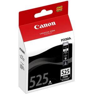 ΓΝΗΣΙΟ ΜΕΛΑΝΙ CANON ΜΑΥΡΟ (BLACK PIGMENT) ΜΕ OEM: PGI-525 PGBK