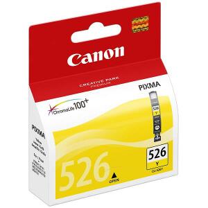 ΓΝΗΣΙΟ ΜΕΛΑΝΙ CANON ΚΙΤΡΙΝΟ (YELLOW) ΜΕ OEM: CLI-526Y