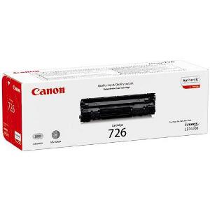 ΓΝΗΣΙΟ TONER CANON ΜΑΥΡΟ (BLACK) CARTRIDGE 726 ME ΟΕΜ: 3483B002