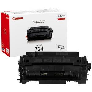ΓΝΗΣΙΟ TONER CANON ΜΑΥΡΟ (BLACK) ME ΟΕΜ: CARTRIDGE 724 BK