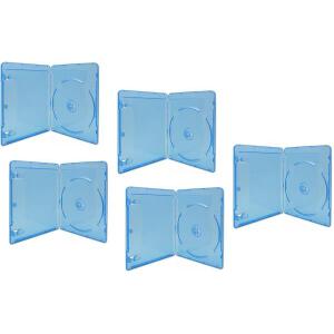 XLAYER BLU-RAY BOX ECO BLUE 12,5 MM 5 PACK
