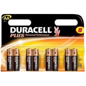 ΜΠΑTΑΡΙΑ DURACELL PLUS AA 8 ΤΜΧ