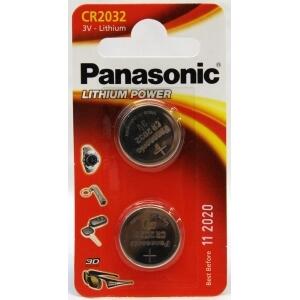 ΜΠΑΤΑΡΙΑ PANASONIC LITHIUM BUTTON CELLS CR2032 2PCS