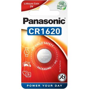 ΜΠΑΤΑΡΙΑ PANASONIC LITHIUM BUTTON CELLS CR1620 1 ΤΕΜ