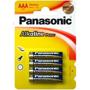 ΜΠΑΤΑΡΙΑ PANASONIC ALKALINE POWER 3A 4 ΤΕΜ.