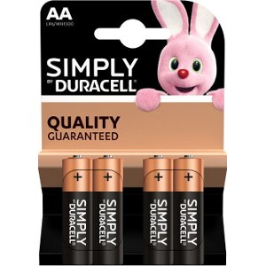 ΜΠΑTΑΡΙΑ DURACELL SIMPLY AA 4 ΤΕΜ