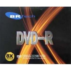 BR-TECH DVD-R 4.7GB 8X SLIMECASE10PCS