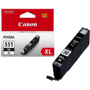 ΓΝΗΣΙΟ ΜΕΛΑΝΙ CANON  CLI-551XL BLACK ΜΕ OEM : 6443B001