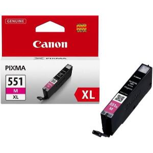 ΓΝΗΣΙΟ ΜΕΛΑΝΙ CANON  CLI-551XL MAGENTA ΜΕ OEM : 6445B001