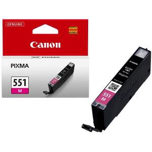 ΓΝΗΣΙΟ ΜΕΛΑΝΙ CANON  CLI-551 MAGENTA ΜΕ OEM : 6510B001