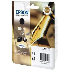 ΓΝΗΣΙΟ ΜΕΛΑΝΙ EPSON T16214 BLACK ΜΕ OEM:C13T16214010