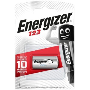 ΜΠΑΤΑΡΙΑ ENERGIZER CR-123 A 3V 1ΤΕΜ