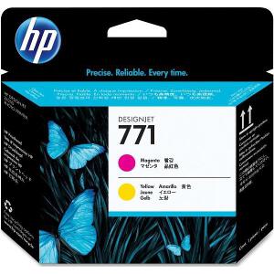 ΓΝΗΣΙΟ ΜΕΛΑΝΙ HEWLETT PACKARD 771 MAGENTA & YELLOW ΜΕ OEM: CE018A