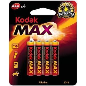 ΜΠΑΤΑΡΙΕΣ KODAK ALKALINE MAX LR03 AAA 4ΤΕΜ