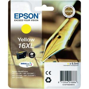 ΓΝΗΣΙΟ ΜΕΛΑΝΙ EPSON 16 XL YELLOW ΜΕ OEM:C13T16344010