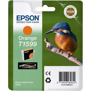 ΓΝΗΣΙΟ ΜΕΛΑΝΙ EPSON T1599 ORANGE ΜΕ OEM:C13T15994010