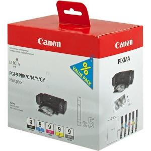 ΓΝΗΣΙΟ ΜΕΛΑΝΙ CANON PGI-9 MULTI PACK ME ΟΕΜ: 1034B013