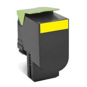 ΓΝΗΣΙΟ LEXMARK TONER. 80C2XY0ΓΙΑ CX510DE/DHE/DTHE YELLOW VERY HIGH CAPACITY OEM: 80C2XY0