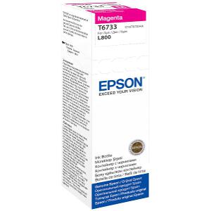 ΓΝΗΣΙΟ ΜΕΛΑΝΙ EPSON T6733 MAGENTA ME ΟΕΜ: C13T67334A