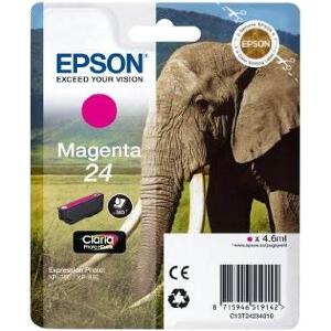 ΓΝΗΣΙΟ ΜΕΛΑΝΙ EPSON 24 MAGENTA ΜΕ ΟΕΜ:T242340