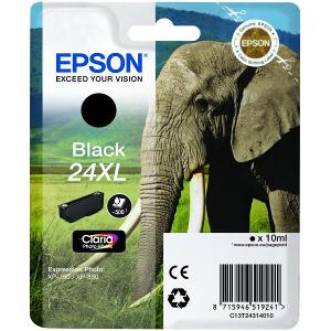 ΓΝΗΣΙΟ ΜΕΛΑΝΙ EPSON 24XL BLACK ΜΕ OEM:C13T24314010