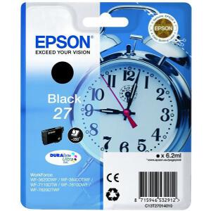 ΓΝΗΣΙΟ ΜΕΛΑΝΙ EPSON ΓΙΑ WF-3620DWF/3620WF/ 3640DTWF/BLACK OEM:C13T27014010