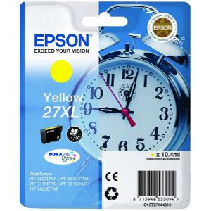 ΓΝΗΣΙΟ ΜΕΛΑΝΙ EPSON C13T27144010 ΓΙΑ WF-3620DWF/3620WF/ 3640DTWF/YELLOW XL OEM:C13T27144010