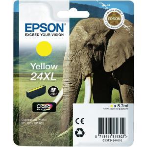 ΓΝΗΣΙΟ ΜΕΛΑΝΙ EPSON 24XL YELLOW ΜΕ OEM:C13T24344010
