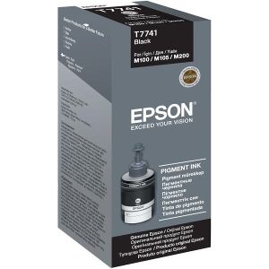 ΓΝΗΣΙΟ ΜΕΛΑΝΙ EPSON T77414A BLACK 6K PGS ΜΕ OEM:C13T77414A