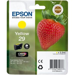 ΓΝΗΣΙΟ ΜΕΛΑΝΙ EPSON YELLOW CLARIA HOME 29 T2984 OEM:C13T29844010