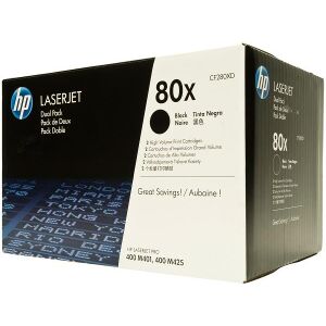 ΓΝΗΣΙΟ HEWLETT PACKARD TONER ΓΙΑ LJ PRO M401/425 BLACK TWINPACK OEM: CF280XD