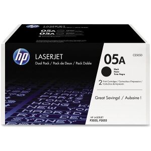 ΓΝΗΣΙΟ HEWLETT PACKARD TONER 05A ΓΙΑ LJ P2035/2055 TWINPACK OEM: CE505D