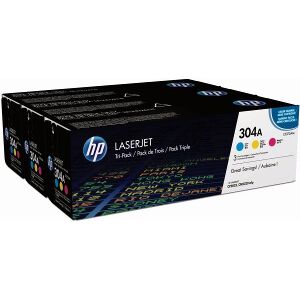 ΓΝΗΣΙΟ HEWLETT PACKARD TONER 304A ΓΙΑ CLJ CP2025/CM2320 MFP RAINBOW PACK C/M/Y CC531A/ OEM: CF372AM