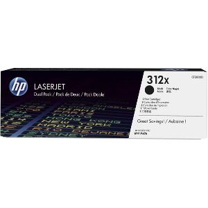 ΓΝΗΣΙΟ HEWLETT PACKARD TONER 312XD ΓΙΑ LJ PRO M476 BLACK HC TWINPACK OEM: CF380XD