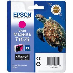 ΓΝΗΣΙΟ ΜΕΛΑΝΙ EPSON ΓΙΑ STYLUS PHOTO A3+ R3000 VIVID MAGENTA OEM: C13T15734010